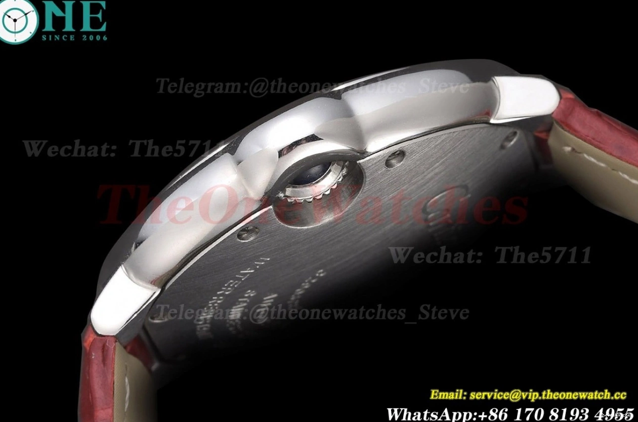 NH05 Cartier Red Ballon Dial LE Bleu GDF 33mm De SS 0416